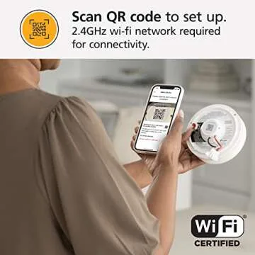 Kidde Smart Hardwired Smoke Detector, WiFi Alerts