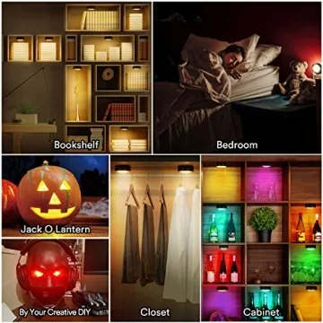 LED Puck Lights with Remote Control for Any Room