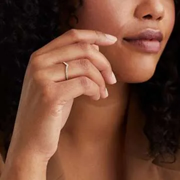 10 PCS Dainty 14K Gold Rings for Women, Open Twist Simulated Diamond Criss Cross Designs, Perfect for Stacking Layering on Thumb and Knuckle Engagement Rings in Sizes 8