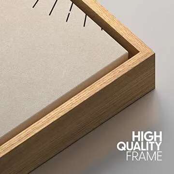 IDEA4WALL Celestial Framed Canvas Art Set - Modern Decor