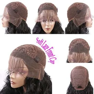 ANDRIA 16-Inch Short Bob Lace Front Wig for Women