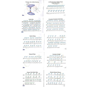 Cheffort Zelda 12 Hole Ocarina with Bag and Songbook