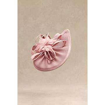 BABEYOND Tea Party Fascinator Hat for Women Kentucky Headwear Derby Pillbox Church Hat for Cocktail ...