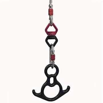 WWahuayuan 10M Premium Aerial Silks Equipment Yoga Pilates Swing Aerial Yoga Antigravity Hammock Trapeze for Acrobatic Dance,Air Yoga, Aerial Yoga Hammock (Blue)