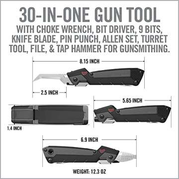 Real Avid Gun Tool Pro 30-in-1 Multitool for Firearms