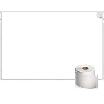DYMO Authentic LW Extra-Large Shipping Labels 4" x 6" 5 Pack - 1100 Labels Total