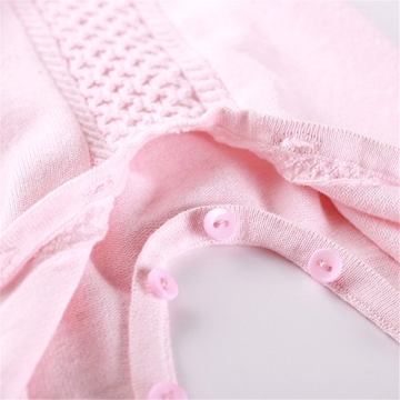 Auro Mesa Baby Peter Pan Collar Knit Romper 0-18M