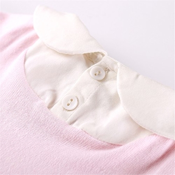 Auro Mesa Baby Peter Pan Collar Knit Romper 0-18M