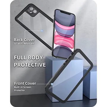 WIFORT iPhone 11 Waterproof Case - IP68 Certified Protection