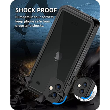WIFORT iPhone 11 Waterproof Case - IP68 Certified Protection