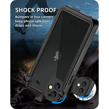 WIFORT iPhone 11 Waterproof Case - IP68 Certified Protection