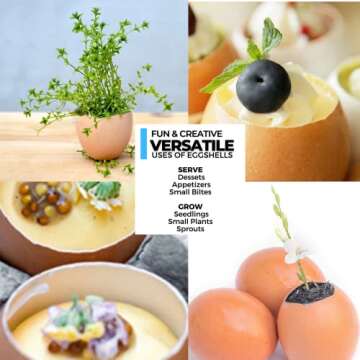 ICO Stainless Steel Egg Topper and Perfect Egg Opener for Soft Boiled Eggs, Egg Cracker for Hard Boiled Eggs