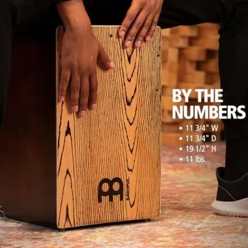 Meinl Backbeat Bass Cajon with Adjustable Snare and Deep Bass