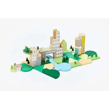 Areaware Blockitecture Parkland Vibrant Building Set
