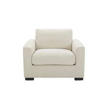 Luxury Down-Filled Accent Chair for Living Room