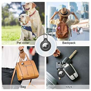 SUPFINE Waterproof AirTag Holder for All Adventures