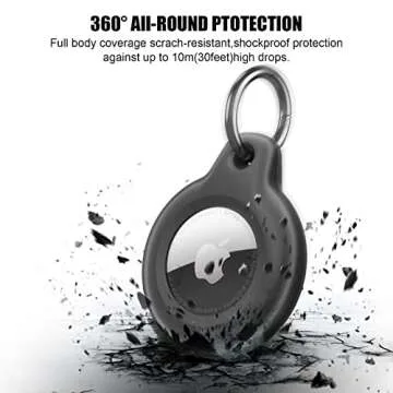 SUPFINE Waterproof AirTag Holder for All Adventures