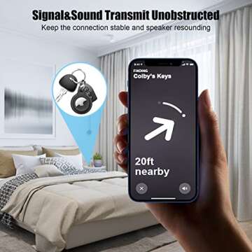 SUPFINE Waterproof AirTag Holder for All Adventures