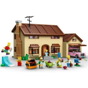 Build Your Dream Home with LEGO Simpsons 71006 The Simpsons House