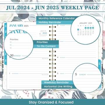 Academic Planner 2024-2025 - Organize Your Goals