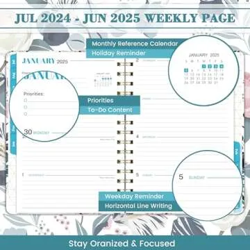 Academic Planner 2024-2025 - Organize Your Goals