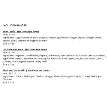 Hot Ones | Trio Pack (Season 21)