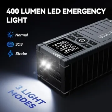 Powerful Jump Starter & Air Compressor 4500A 150PSI