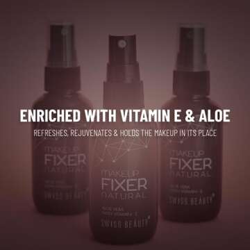 Swiss Beauty Makeup Fixer Natural With Aloe Vera and Vitamin E