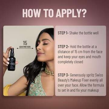 Swiss Beauty Makeup Fixer Natural With Aloe Vera and Vitamin E