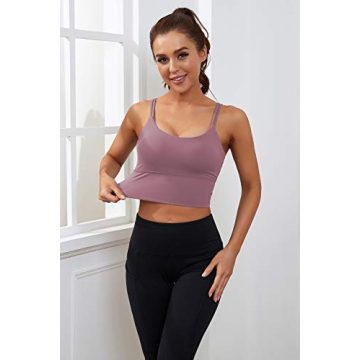Stylish Longline Sports Bra for Women | Comfortable & Flattering