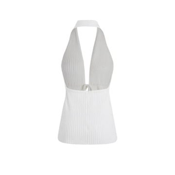 Trendy Verdusa Women’s Knitted Halter Top for Fashionistas