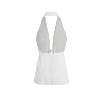 Trendy Verdusa Women’s Knitted Halter Top for Fashionistas