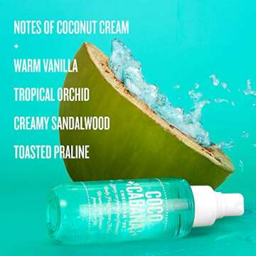 Coco Cabana Body Mist 90ml - Vegan Tropical Experience
