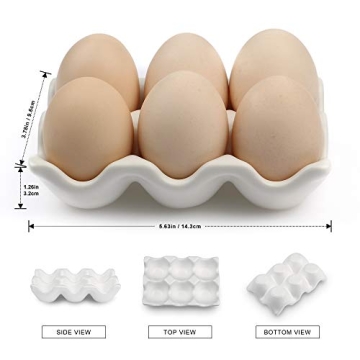 Stylish AbbyCindy 6 Cups Egg Tray for Kitchen Use