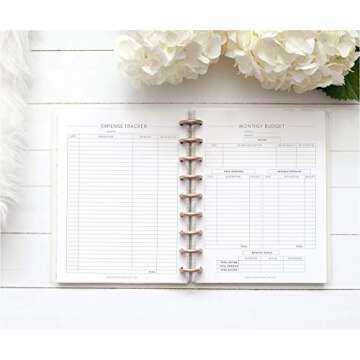 BetterNote Finance Plan Refill for Discbound Notebooks, Bill, Account, Expense, Budget, Debt Snowbal...