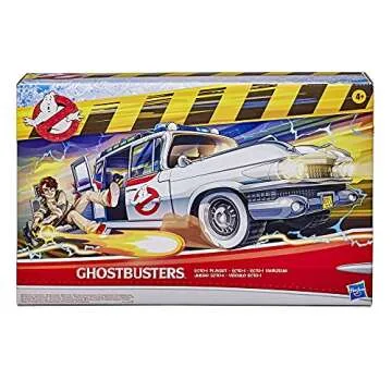 Ghostbusters 2021 Movie Ecto-1 Playset with Accessories for Kids Ages 4 and Up New Car Great Gift for Kids,Collectors,and Fans