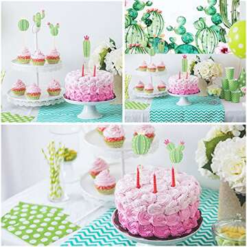 Cactus Party Decorations Set for Celebrations
