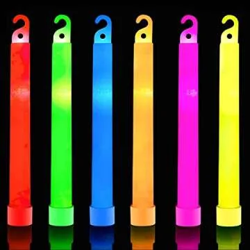 Bright 32 PCS Glow Sticks - Perfect for Events & Safety