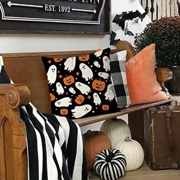 Charming Halloween Pillow Covers for Festive Decor