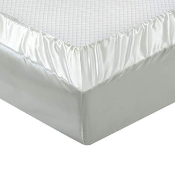 TREELY 6 Piece Queen Satin Sheet Set for Luxurious Comfort