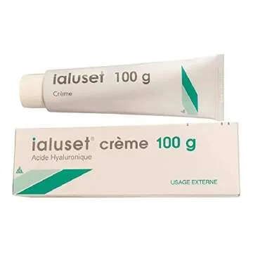 Ialuset Hyaluronic Acid Cream - 100% Pure, Undiluted - 3.3 ounces (100 g)