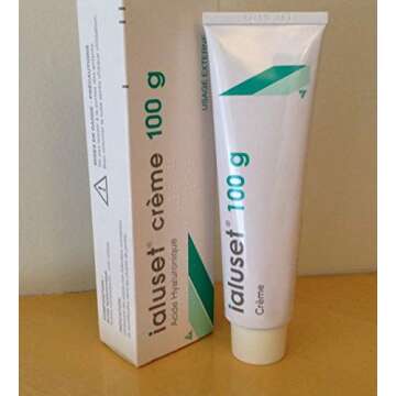 Ialuset Hyaluronic Acid Cream - 100% Pure, Undiluted - 3.3 ounces (100 g)