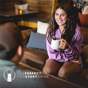 Insulated Travel Mug with Handle | Simple Modern