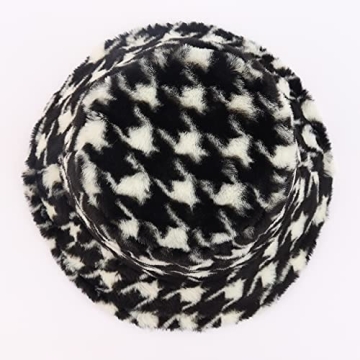 Faux Fur Bucket Hat - Warm Winter Accessory for All