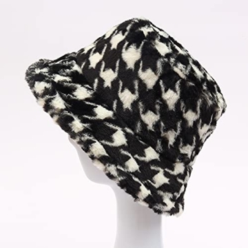 Faux Fur Bucket Hat - Warm Winter Accessory for All