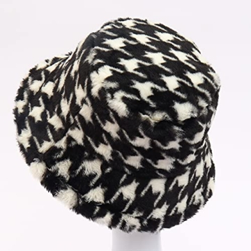 Faux Fur Bucket Hat - Warm Winter Accessory for All