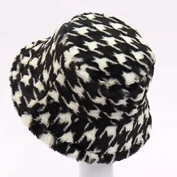 Faux Fur Bucket Hat - Warm Winter Accessory for All