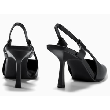 Coutgo Women's Chic Slingback Heels for Parties and Prom