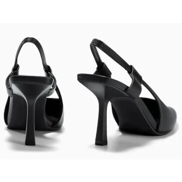 Coutgo Women's Chic Slingback Heels for Parties and Prom