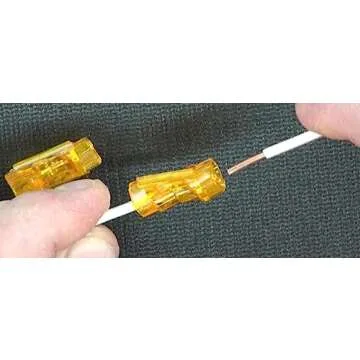 IDEAL INDUSTRIES 30-1042 SpliceLine Wire Connectors - 100 Pack